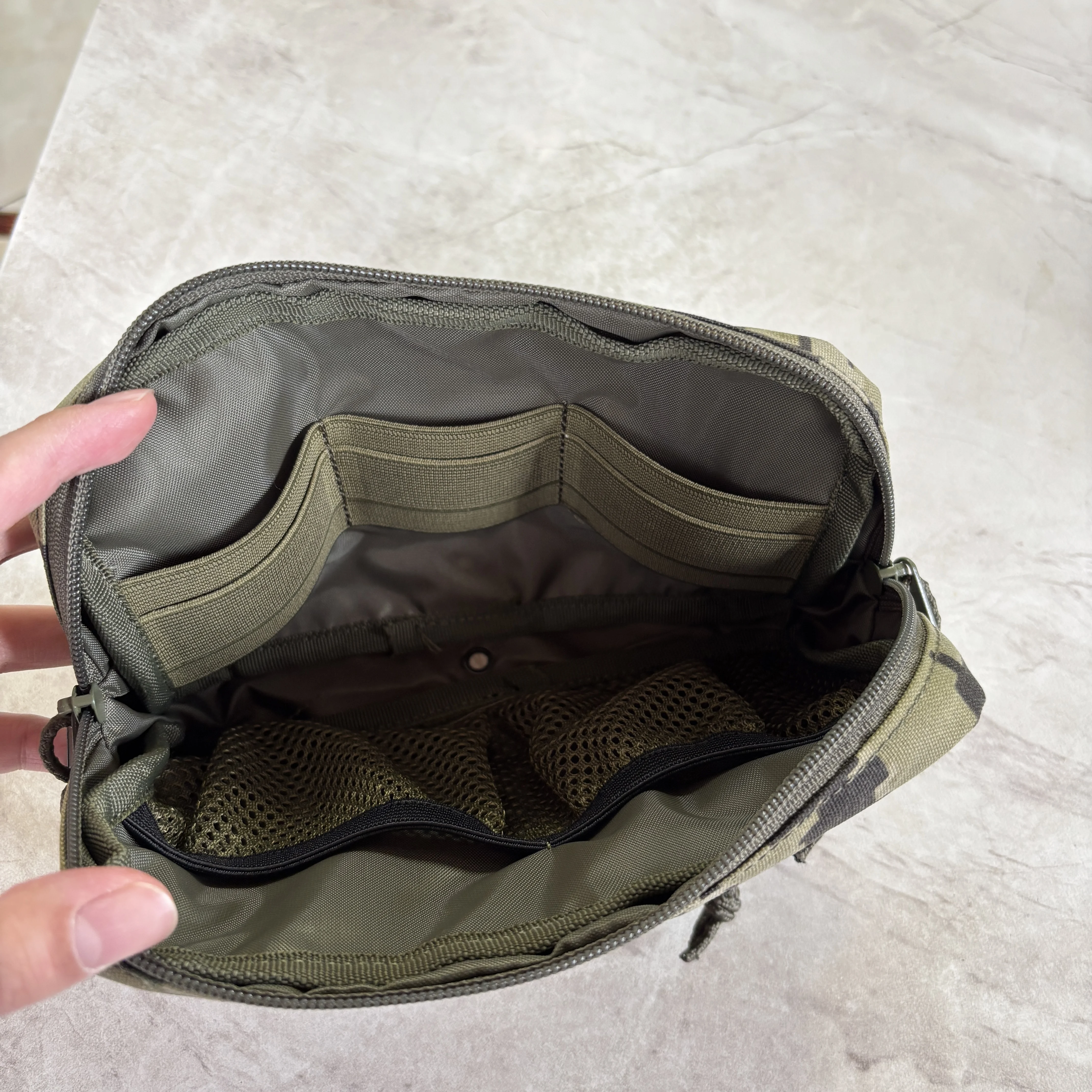 Bolsa táctica MOLLE impermeable camuflaje mexicano resistente - imagen 5