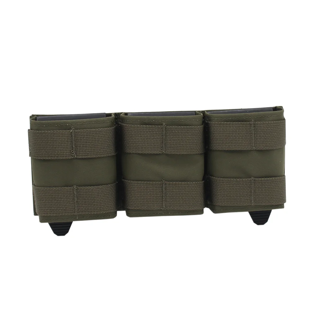 Bolsa triple en configuración de campo