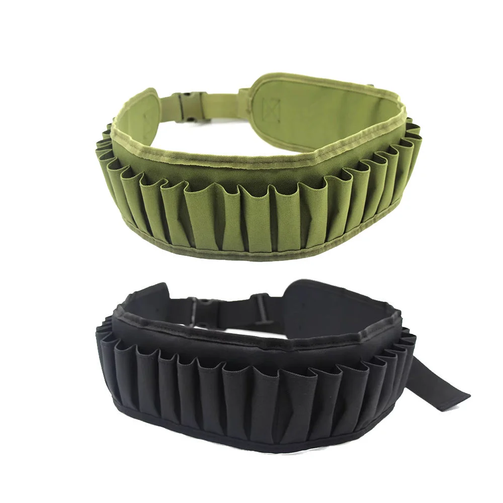 Cinturón táctico porta cartuchos con bolsa municiones – Caza y entrenamiento - imagen 5