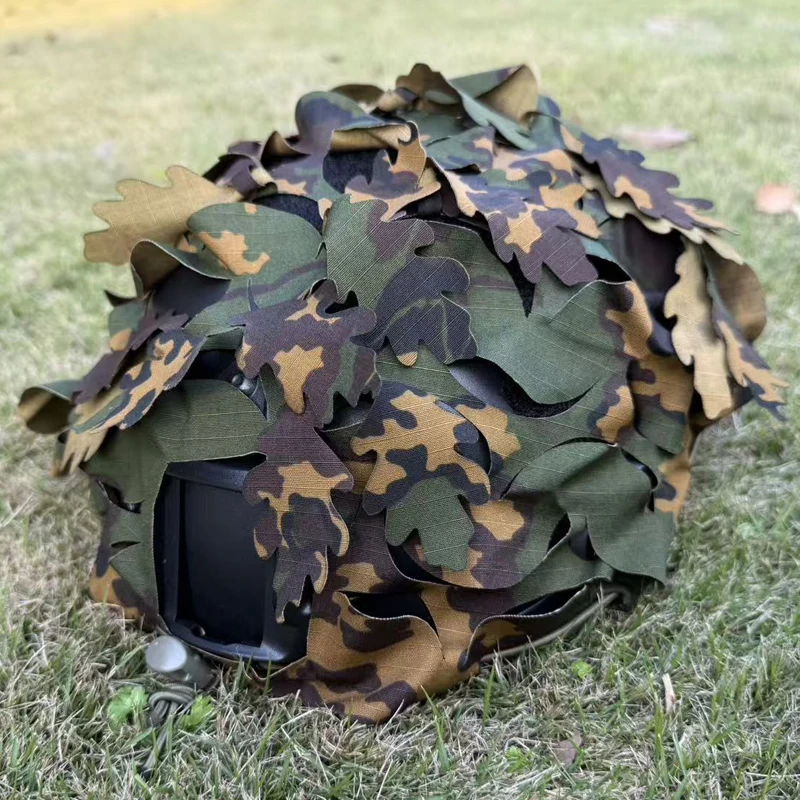 US4CES Funda táctica casco camuflaje marino 3D láser - imagen 3