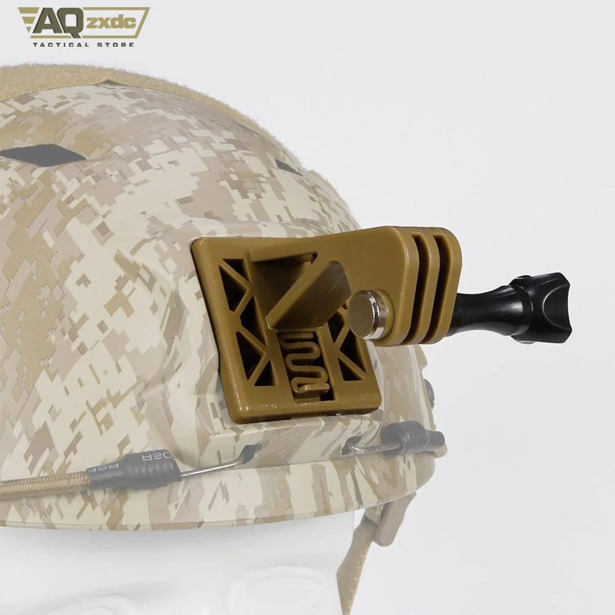 AQzxdc Base de montaje para casco NVG con soporte de camara de accion - imagen 5