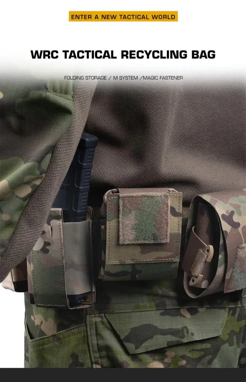 Bolsa de reciclaje de cargadores Poseidon Defense WRC vista principal