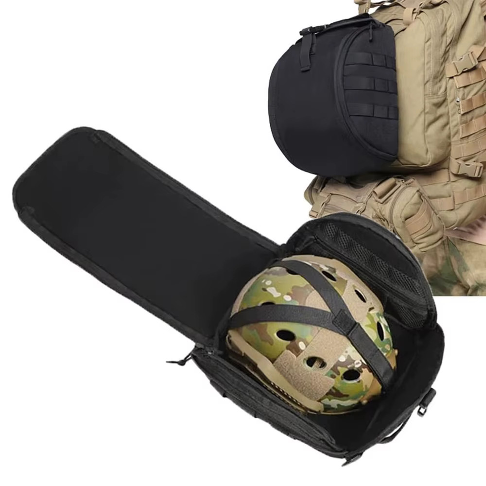 Sistema MOLLE en la parte trasera para acoplar a mochilas tácticas