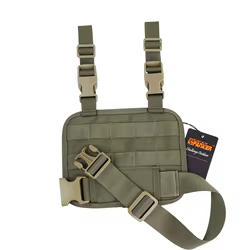 Plataforma táctica MOLLE para pierna – Caza y paintball