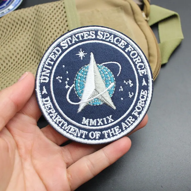 Parche bordado aviación con gancho y bucle para mochila - imagen 4