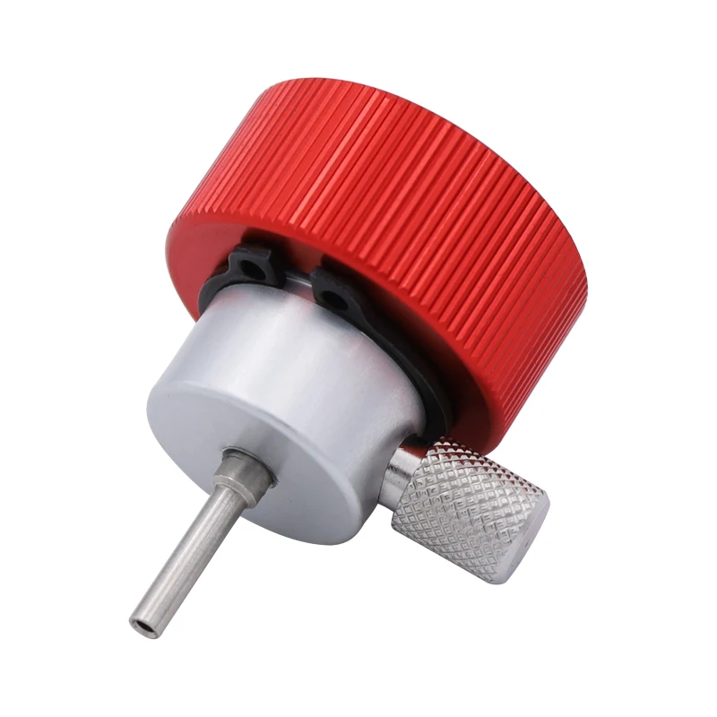 Adaptador recarga gas propano para cargador con puerto de aceite silicona - imagen 2