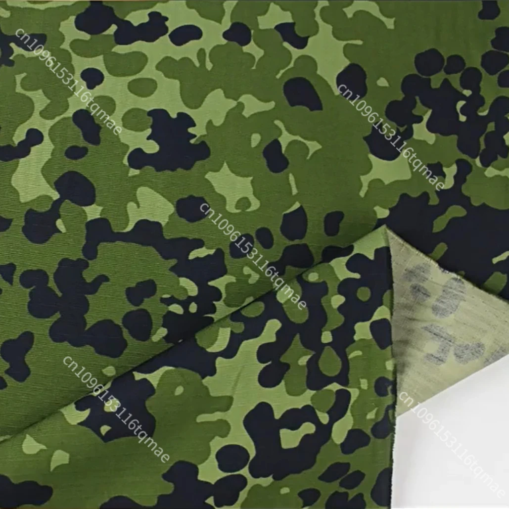 Tela de camuflaje táctico danés M84 nylon y algodón impermeable IR - imagen 3