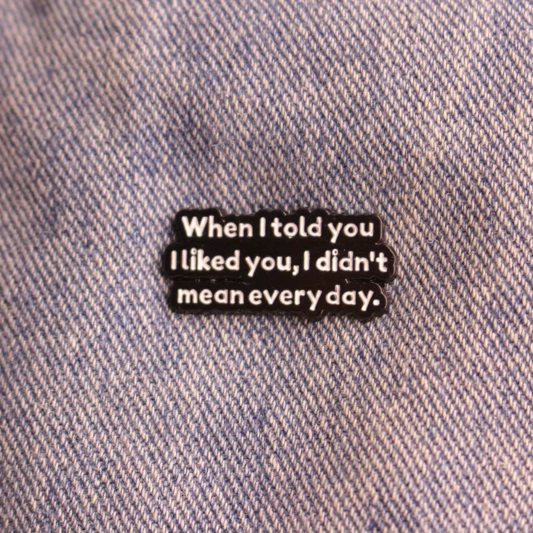 Broche esmaltado solapa insignia metálica para ropa y mochila - imagen 2