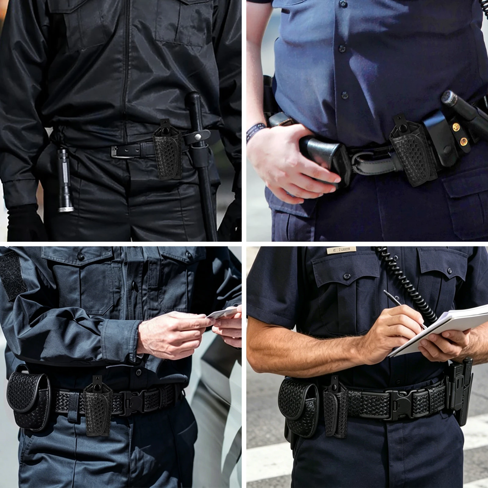 KRYDEX Porta llaves silencioso táctico MOLLE para cinturón de servicio - imagen 5