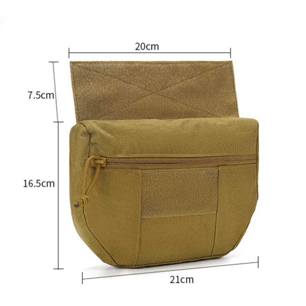 Bolsa táctica descarga abdominal Molle universal con gancho y bucle - imagen 4