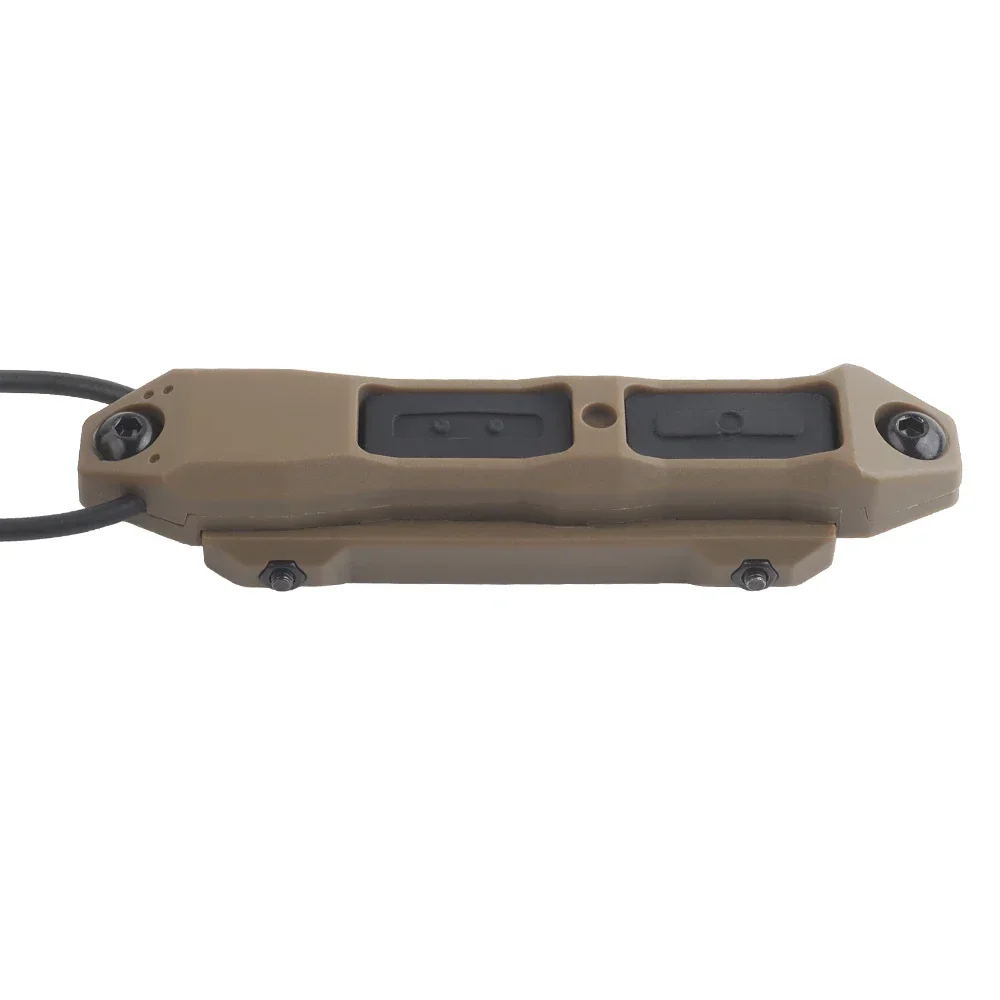 Interruptor táctico doble botón Poseidon Defense Picatinny M-LOK PEQ