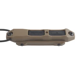 Interruptor táctico doble botón Poseidon Defense Picatinny M-LOK PEQ