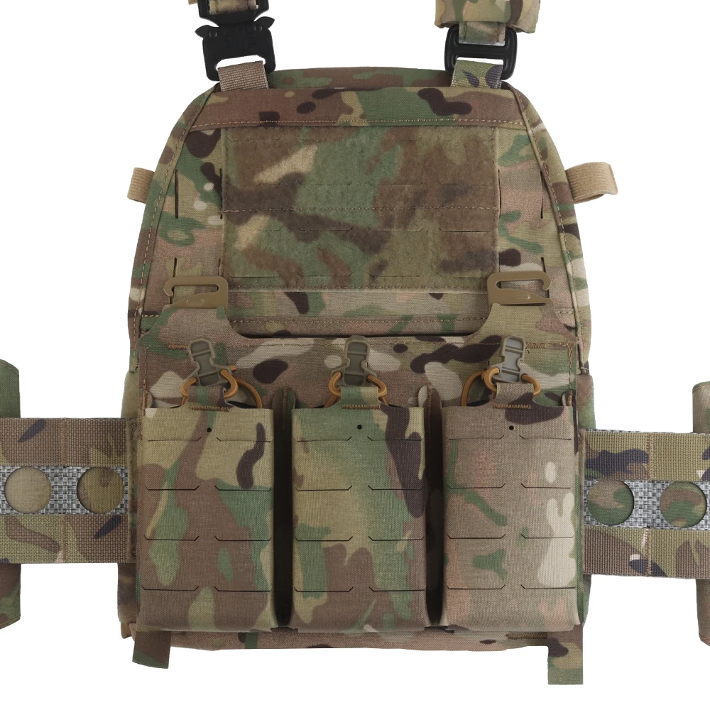 Chaleco táctico portaplacas V5 FCPC con sistema MOLLE – Airsoft y caza - imagen 3
