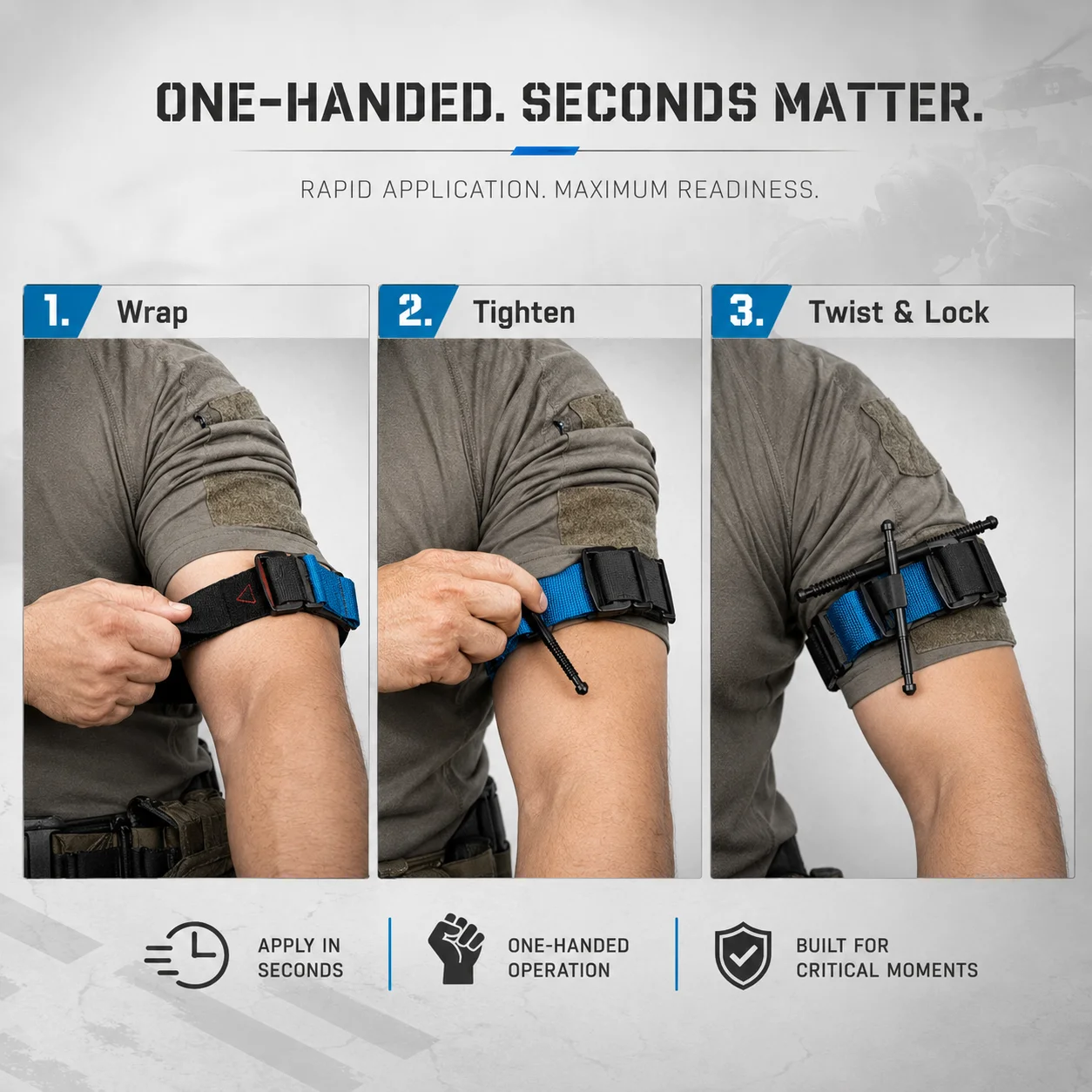 SOF Gen 5 Torniquete táctico para control de hemorragias - imagen 5