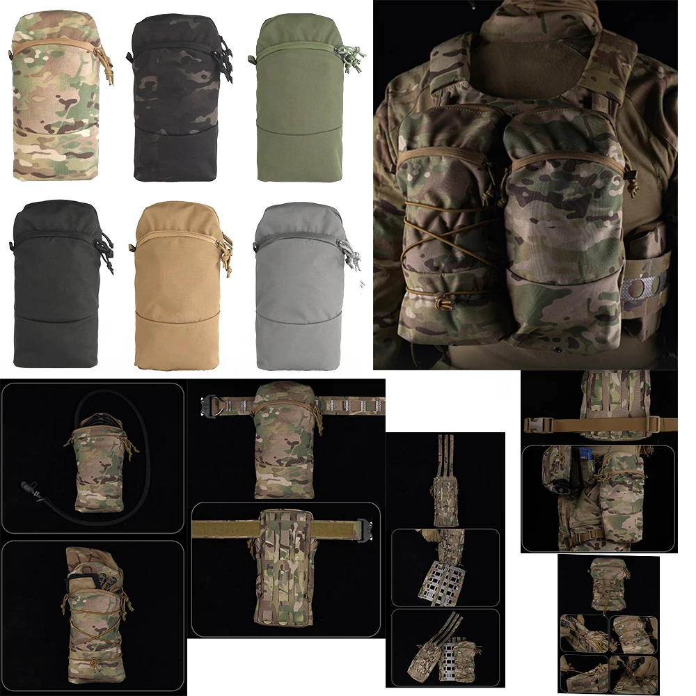 Bolsa táctica universal exterior multifuncional con cuerda elástica - imagen 3