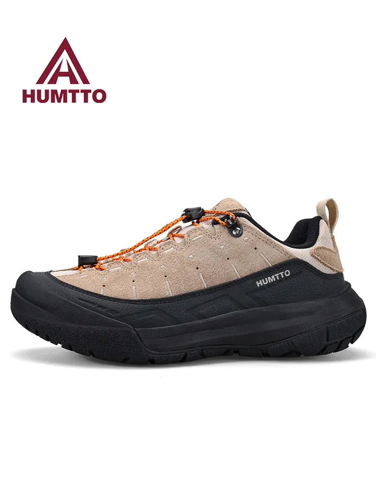 HUMTTO Botas de senderismo trekking piel vaca hombre transpirables - imagen 4
