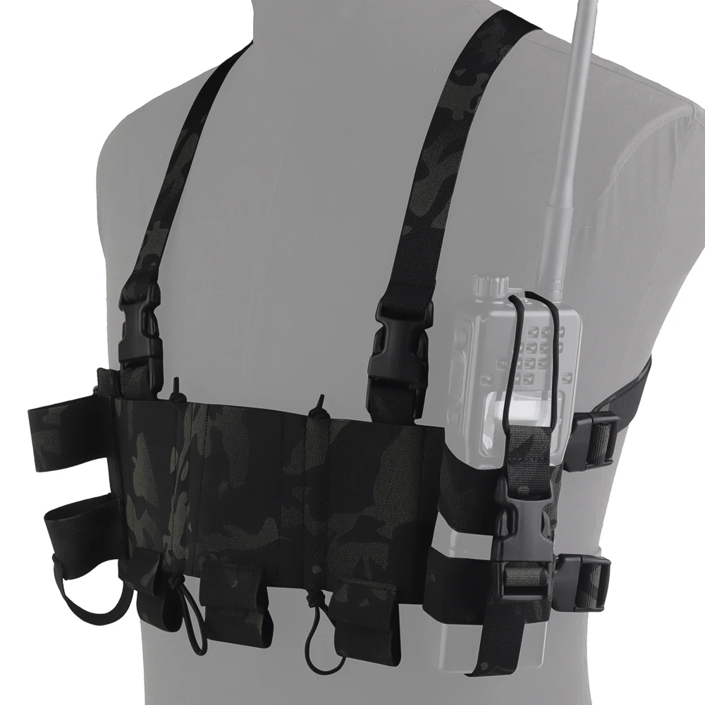 Chaleco táctico WG minimalista para airsoft, caza y outdoor - imagen 5