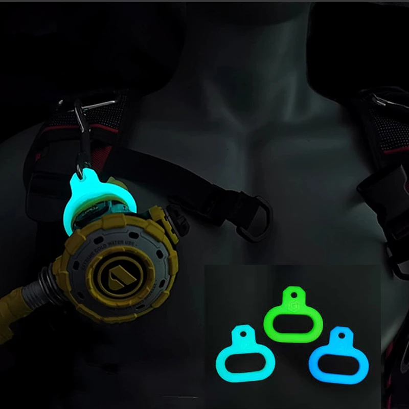Hebilla luminosa buceo – Accesorio silicona liberación rápida - imagen 4