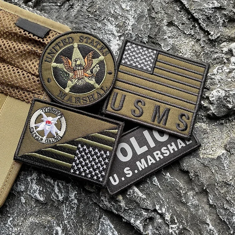Parche bordado mariscal Federal – Brazalete táctico militar - imagen 5