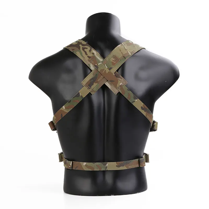 Chaleco Táctico Emersongear Modular Ajustable MOLLE con D3CR
