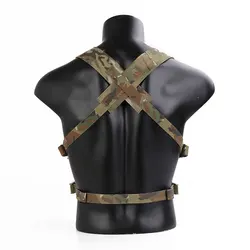 Chaleco Táctico Emersongear Modular Ajustable MOLLE con D3CR