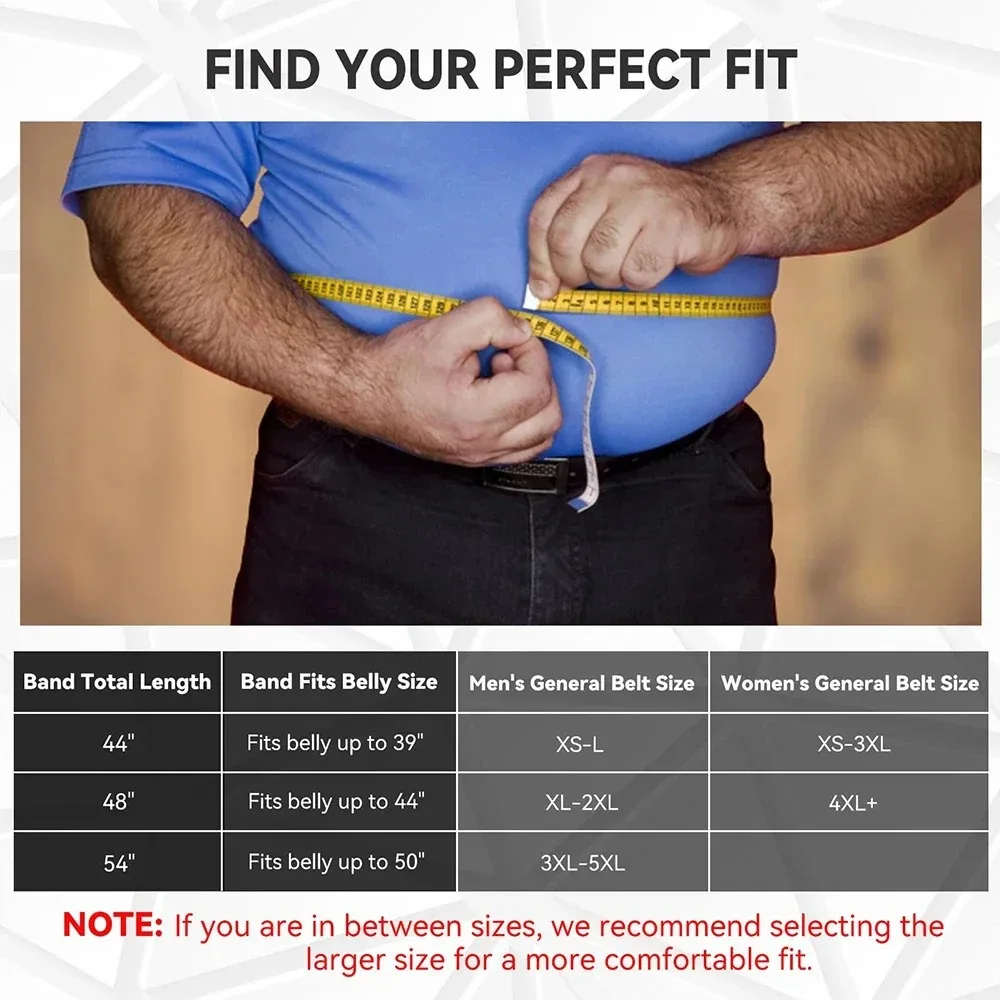 Ceinture ventrale discreta para hombre y mujer