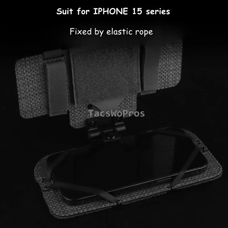 Bolsa MOLLE plegable teléfono mapas soporte táctico chaleco airsoft - imagen 2