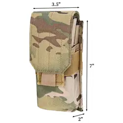 Bolsa Molle individual para cargador M4 5.56 con solapa