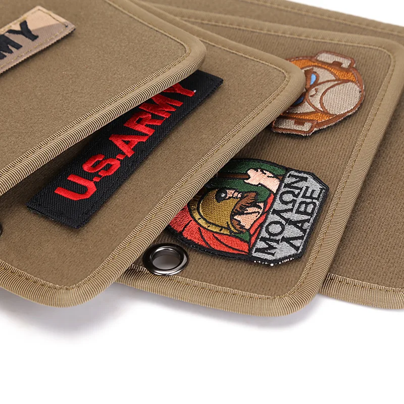 Carpeta organizadora de parches tácticos nylon 600D con velcro - imagen 4