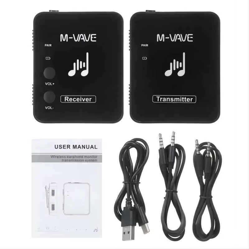 Auriculares inalámbricos WP-10 estéreo con monitoreo MS-1 audio - imagen 5