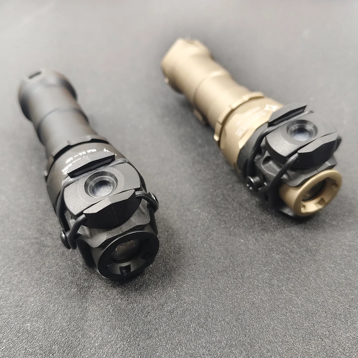 Linterna táctica IR LED K1 de aluminio CNC con carril - imagen 2