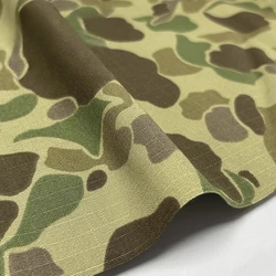 Tela ripstop camuflaje táctica de nailon y algodón para proyectos