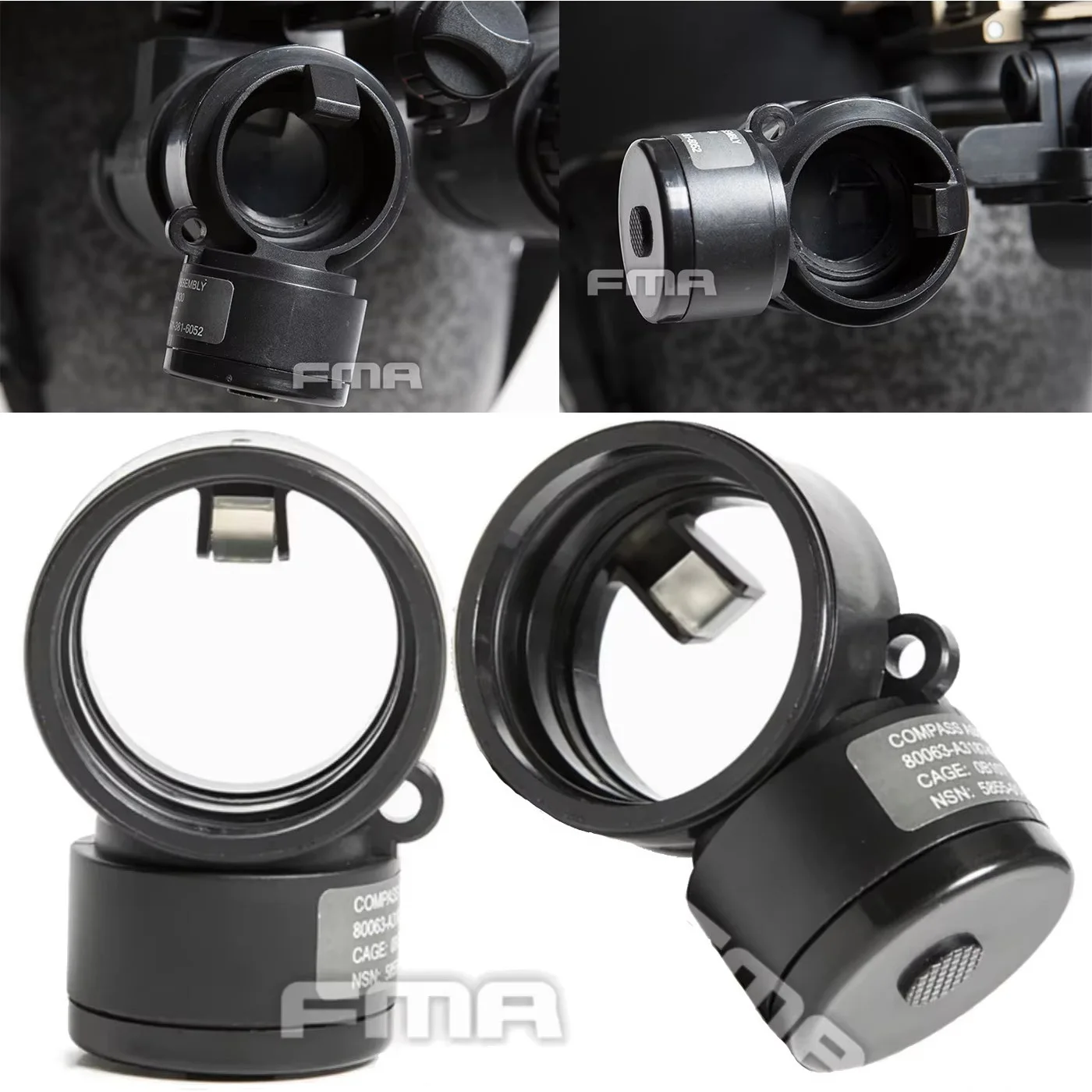 Accesorio visión nocturna para casco PVS15/PVS18, sin brújula - imagen 5