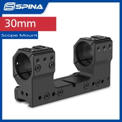 Soporte táctico SPINA OPTICS para mira 30mm con burbuja – una pieza AR15/M4