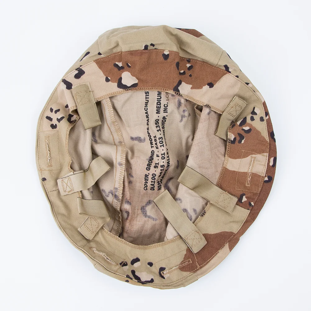 Funda protectora de casco PASGT camuflaje arena seis – táctica - imagen 5