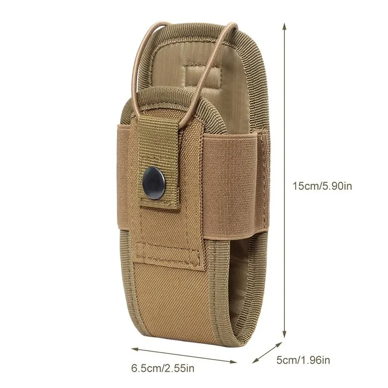 Riñonera táctica MOLLE 1000D porta walkie talkie - imagen 4