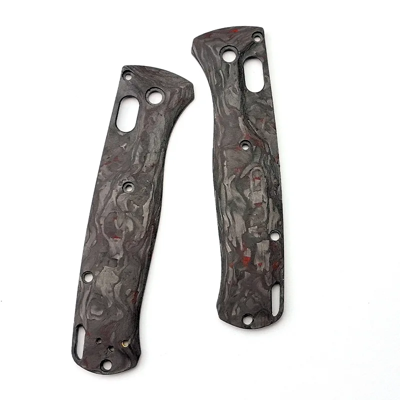 Escamas de carbono 3K para Benchmade Bugout 535 - mango repuesto DIY - imagen 3