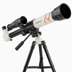 Telescopio monocular refractor para niños con trípode ajustable