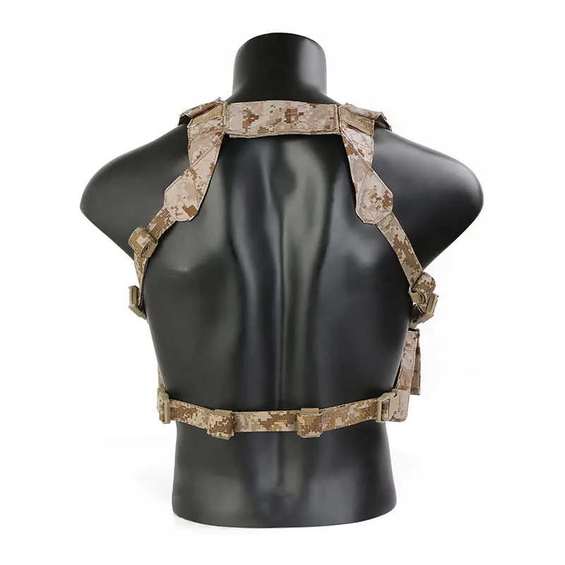 Emersongear Easy Chest Rig chaleco táctico nylon con portacargadores - imagen 5
