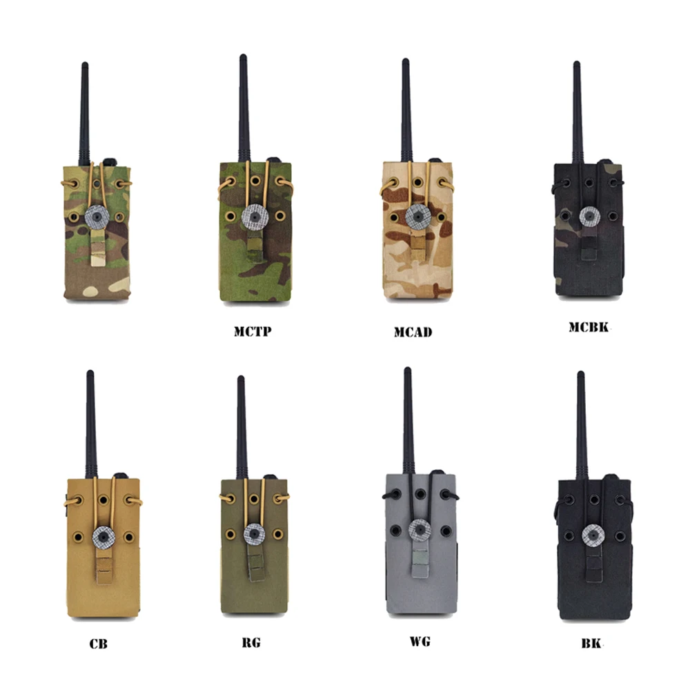 Chaleco táctico MOLLE con bolsa para radio Baofeng - imagen 2