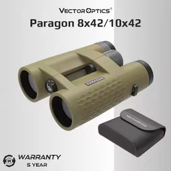 Prismáticos Paragon 10x42 HD – Impermeables IP67 para Caza y Observación