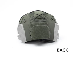 Team Wendy Exfil Cubierta de Casco con Malla Verde Ranger - Táctico