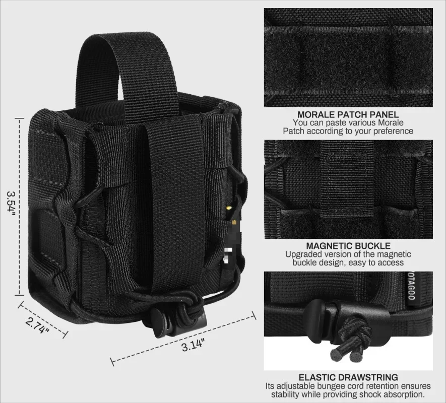 Montaje en sistema MOLLE
