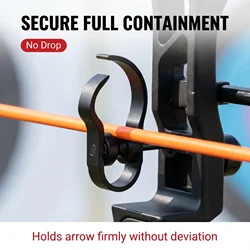 Apoyo de flechas aluminio para arco compound zurdos diestro