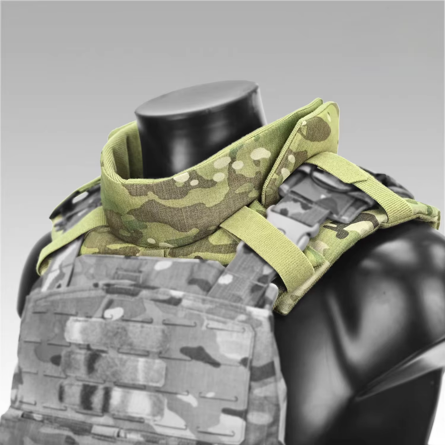A-21 Protector de cuello táctico camail con forro EVA - imagen 5