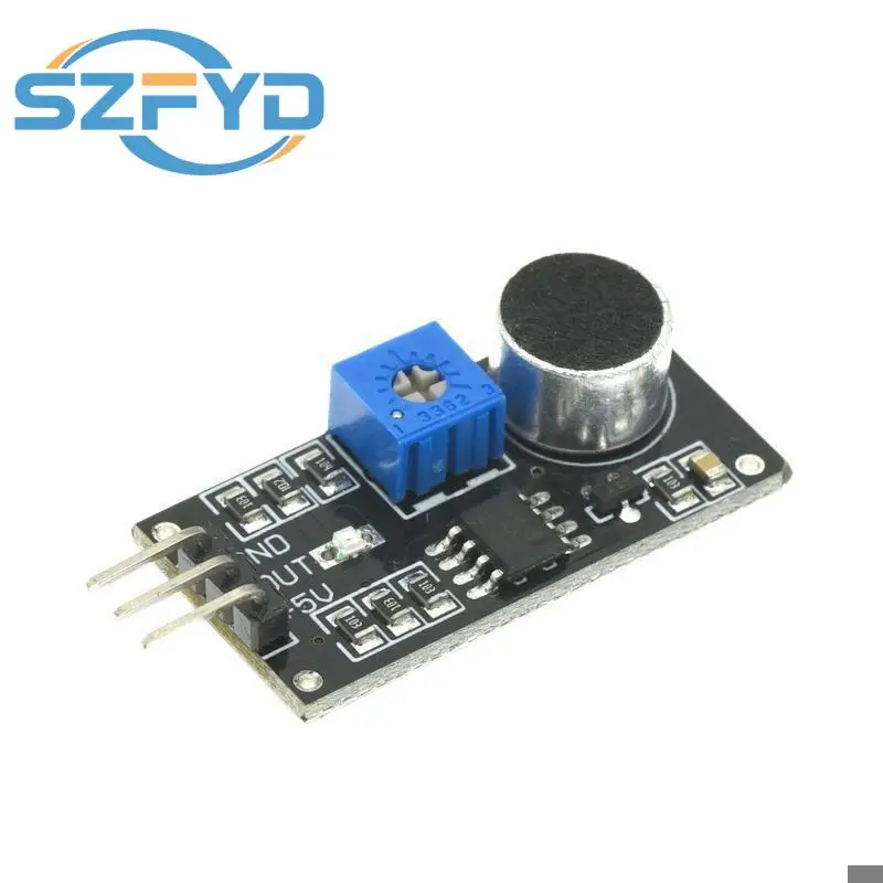 Arduino – Módulo sensor de sonido con amplificador y micrófono - imagen 2