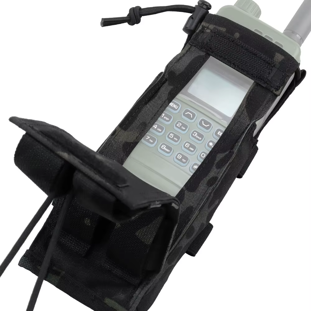Bolsa MOLLE para radio PRC-152/MBITR - walkie talkie desplegable