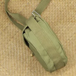 Bolsa táctica para munición y cuchillo de lona vintage chino circular