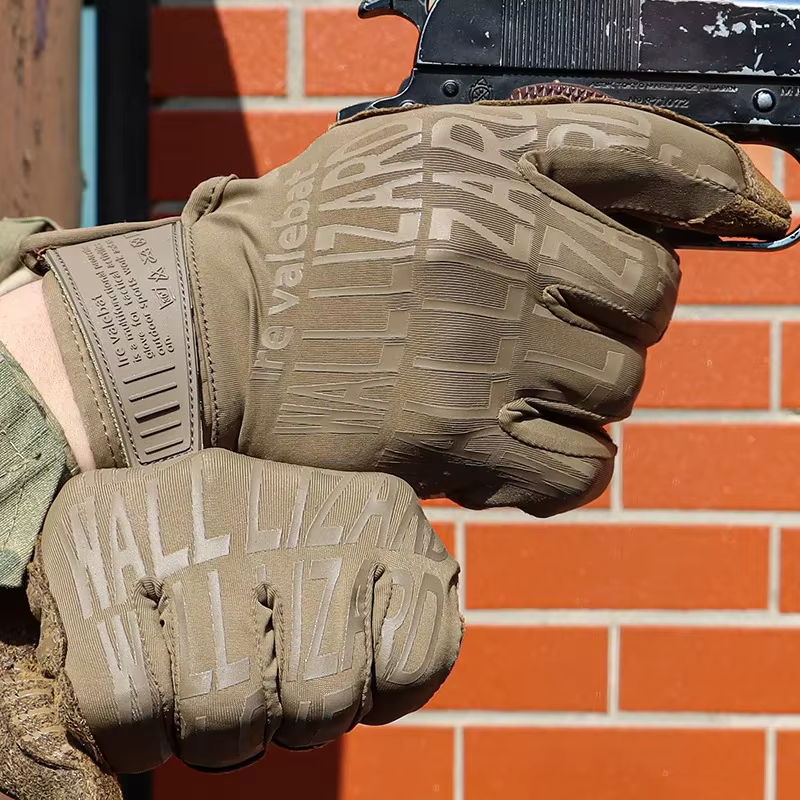 Guantes tácticos dedos completos antideslizantes con pantalla táctil - imagen 4