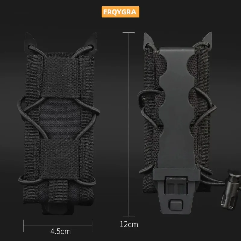 Detalle del sistema Molle y costuras reforzadas